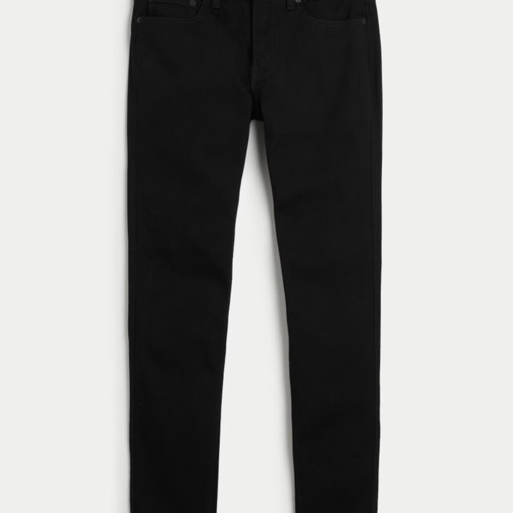 Black No Fade Skinny Jeans